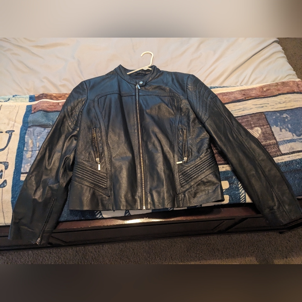 Genuine leather jacket